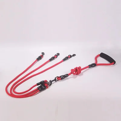 Twirl & Tangle-Free Multi-Dog Leash for 2-4 Dogs Walking Together on 1 Leash!! - House of Yorkie