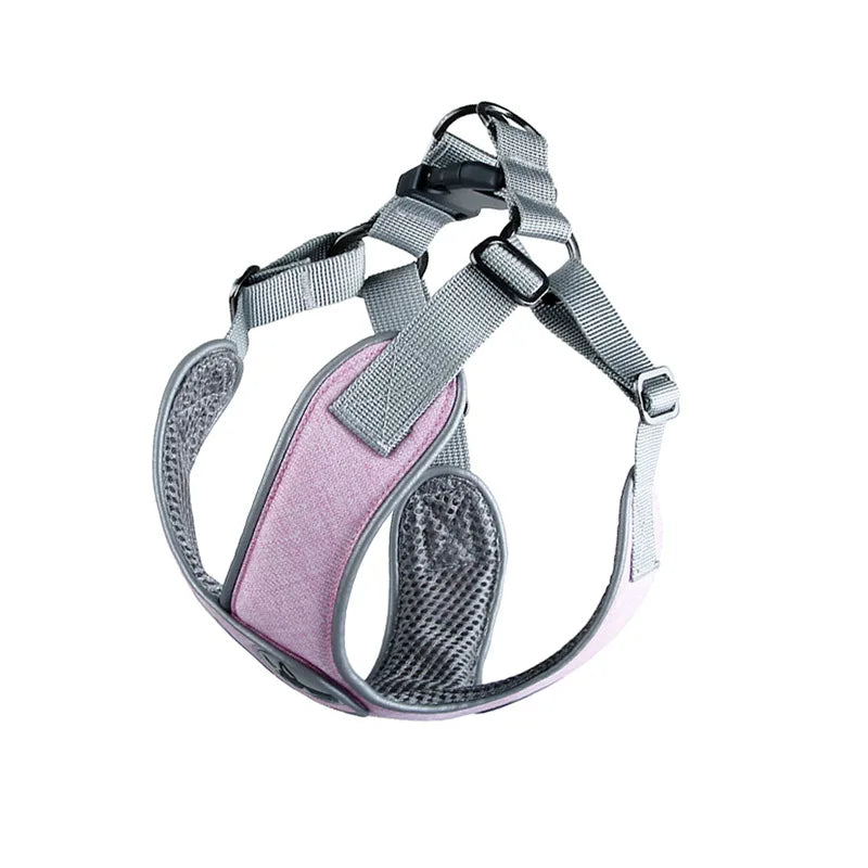 Reflective Dog Harness And Leash Set - House of Yorkie