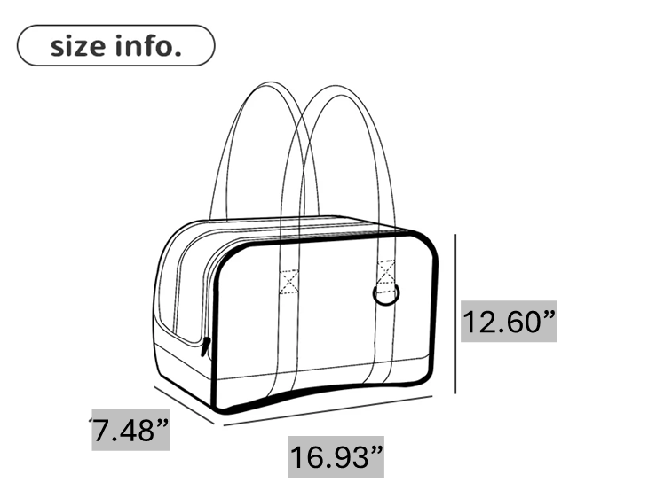 Small dog Carry Bag - Breathable Mesh Bag - House of Yorkie