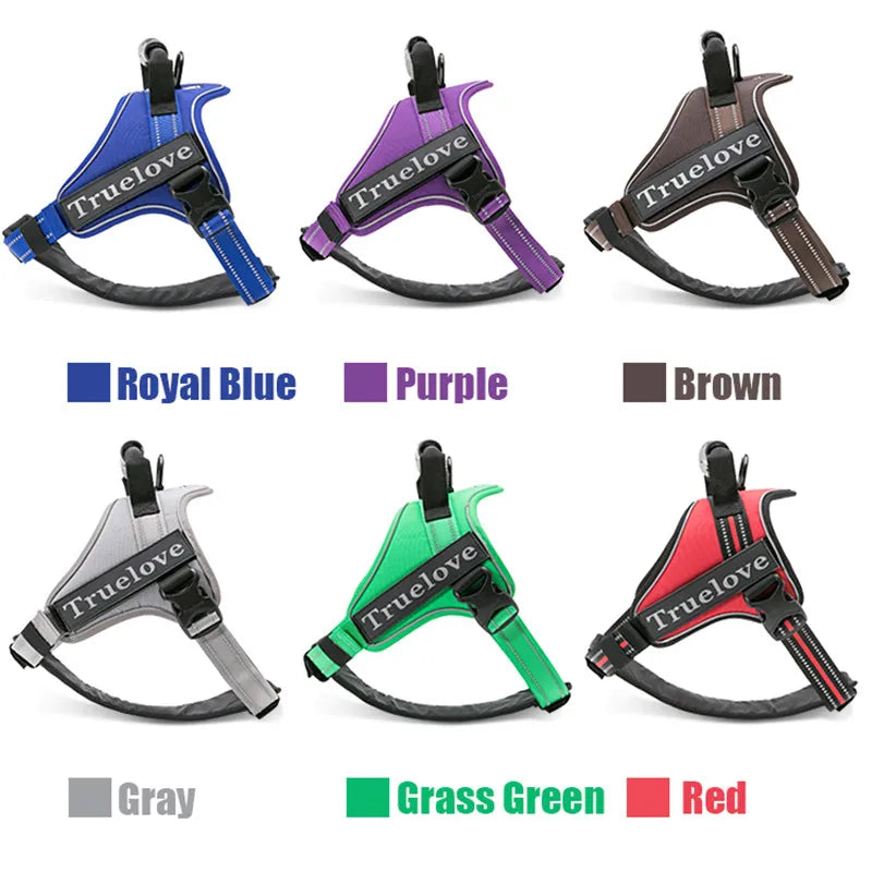 Truelove Dog Harness No-Pull Reflective Stitching - House of Yorkie