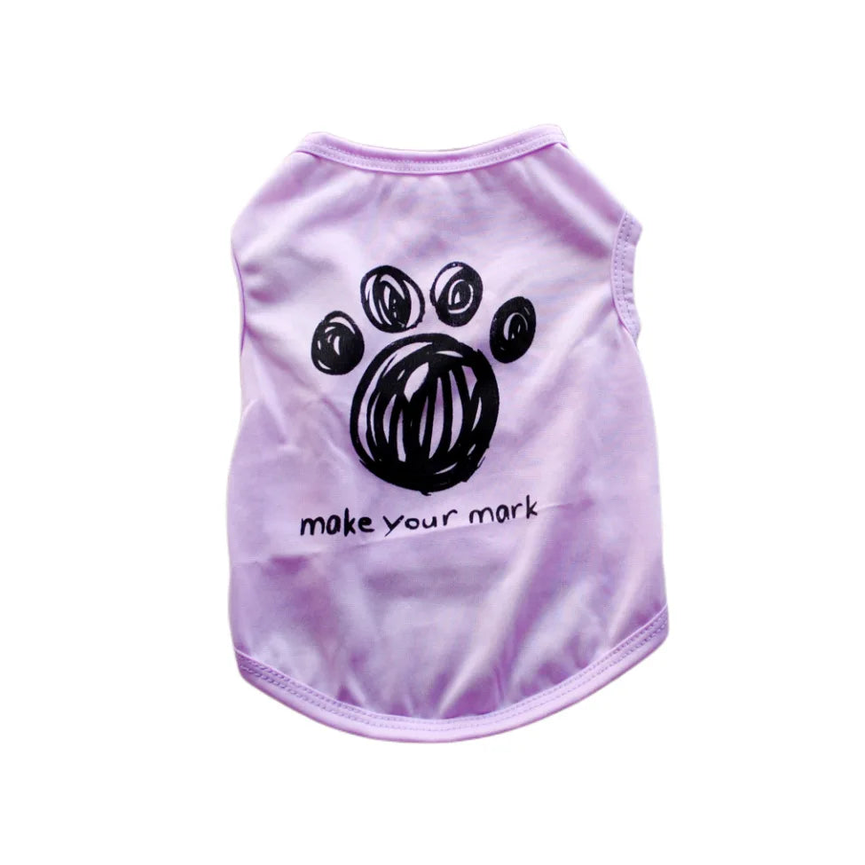 Security Clothing for Dogs Summer Pet Clothes Vest for Small Dogs Chihuahua Yorkshire Puppy Cats Low Price Pets T-shirt Costume - House of Yorkie