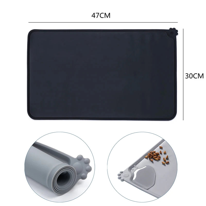 Silicone Dog food Water Mat Placemat for Dog - House of Yorkie