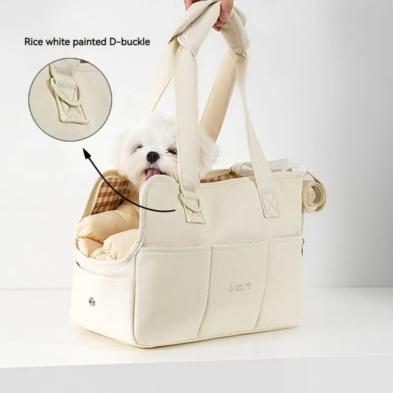 Puppy Go Out Portable Shoulder Handbag Dog Bag Pet Cat Chihuahua Yorkshire Dog Supplies Suitable For Small Dogs dog carrier - House of Yorkie