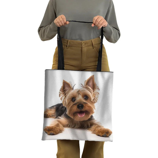 Dog Breed Print Tote Bags - House of Yorkie