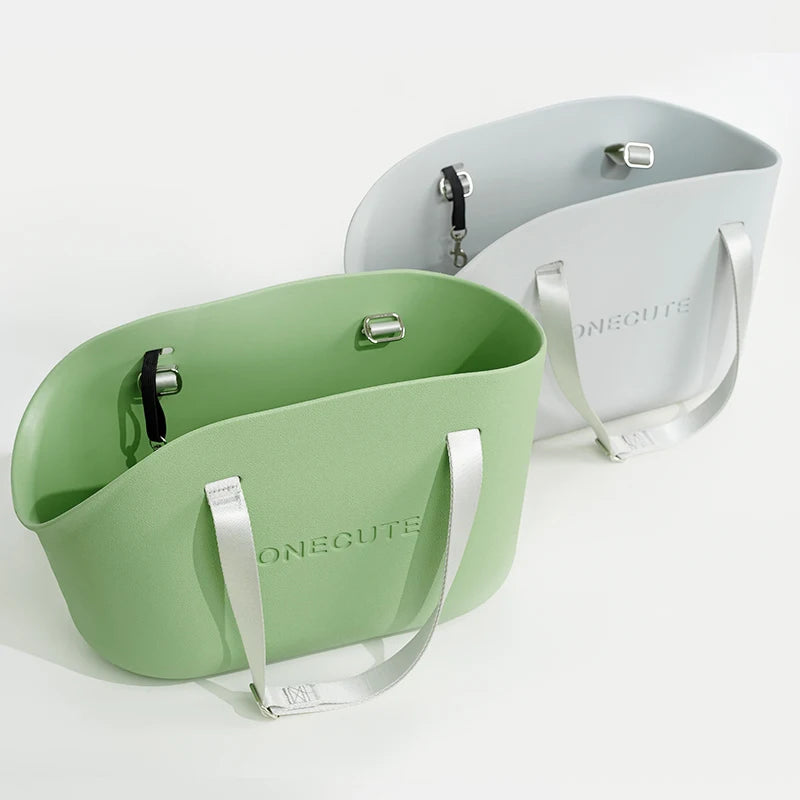 Resin Dog (Beach) Bag: Waterproof & Easy to Clean Pet portable Shoulder Bag - House of Yorkie