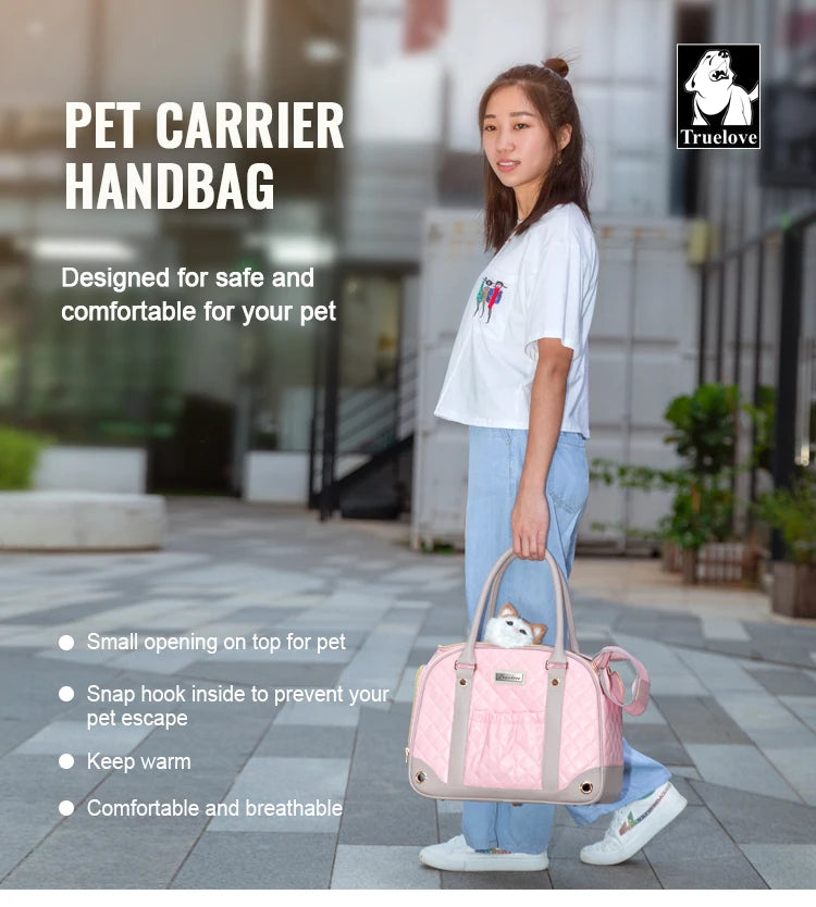 Truelove Fashion Pet Carrier Handbag - House of Yorkie
