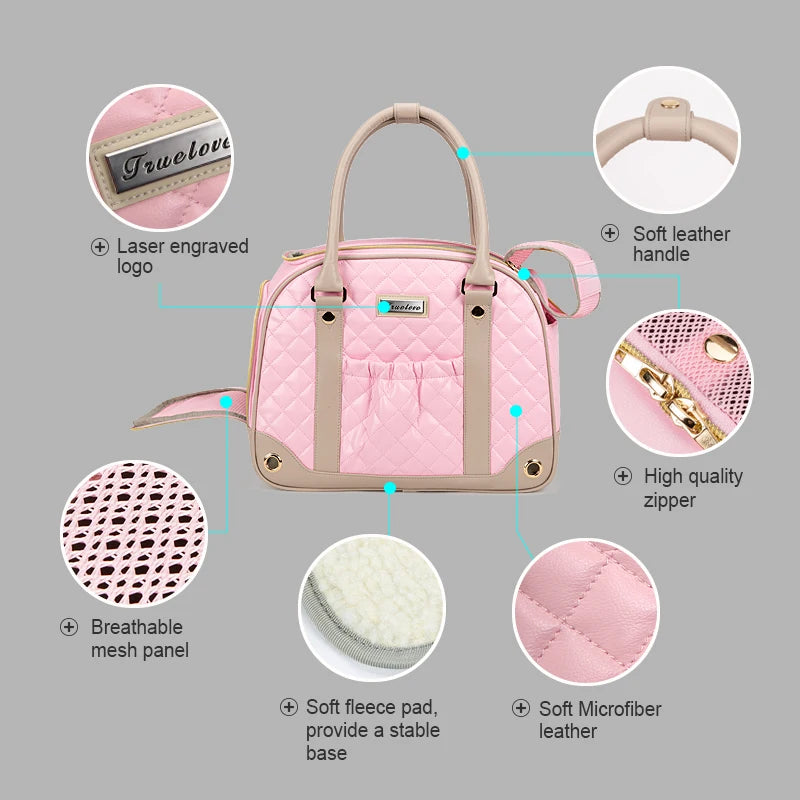 Truelove Fashion Pet Carrier Handbag - House of Yorkie