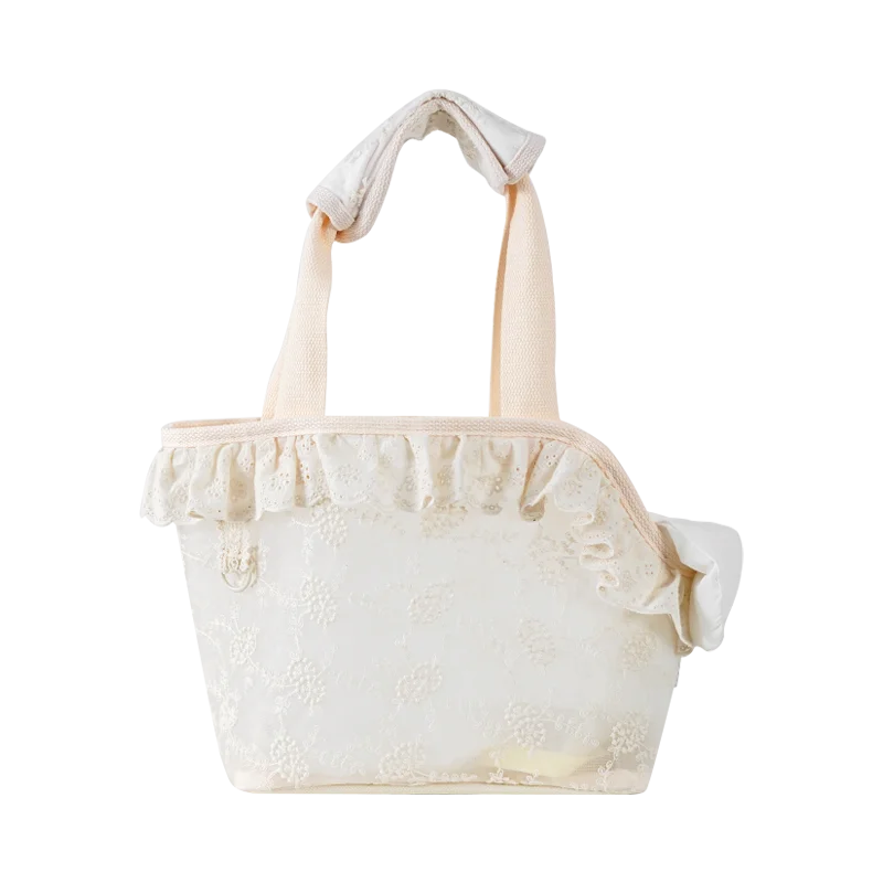 Dog Puppy Carrier Lace Handheld Shoulder bag for small dogs - House of Yorkie