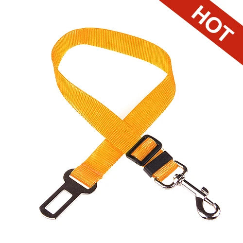 Dog Car Seat Leash - Adjustable Pet Cat Dog Car Seat Vehicle Lead Clip - House of Yorkie