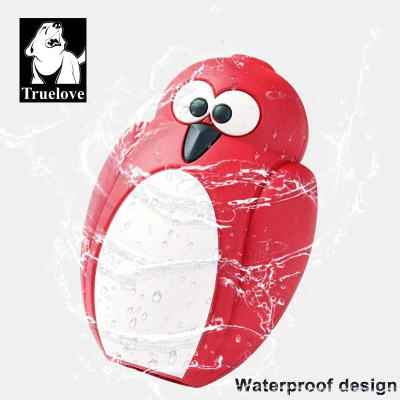 Truelove-pet food dispenser toy for dogs, rubber interactive chew toy, waterproof design that leaks food, TLT2605 - House of Yorkie