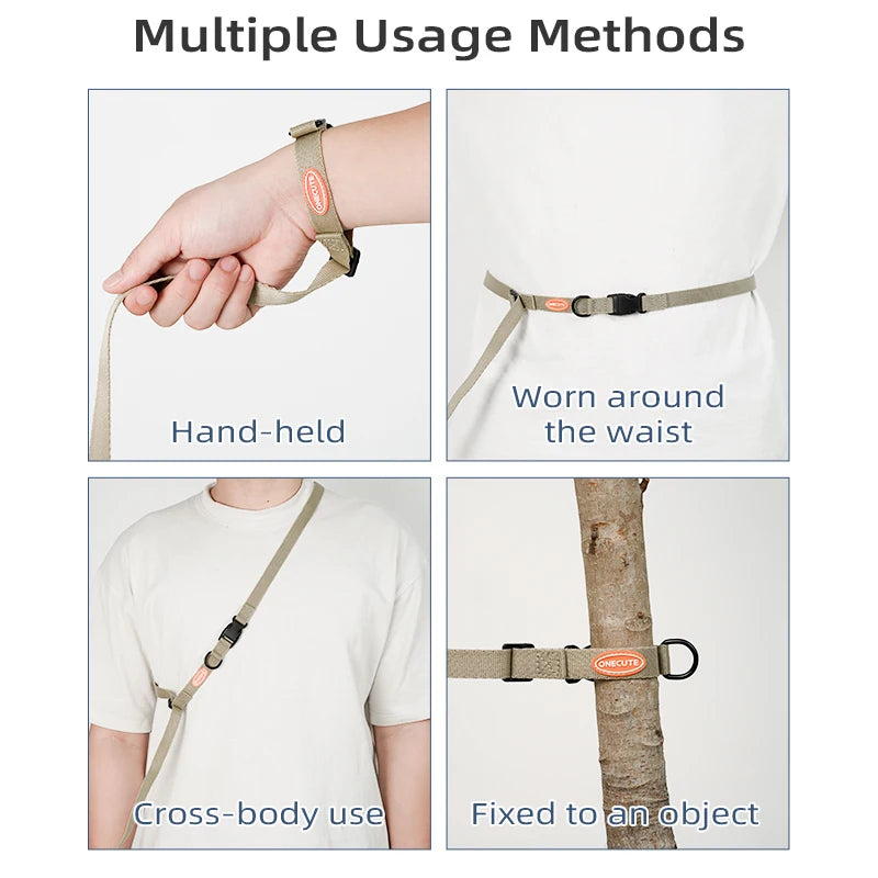 ONECUTE Hands-free Dog Puppy Harness with Adjustable Traction Leash - House of Yorkie