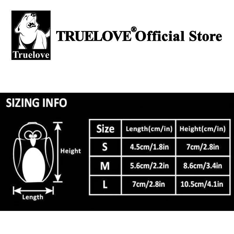 Truelove-pet food dispenser toy for dogs, rubber interactive chew toy, waterproof design that leaks food, TLT2605 - House of Yorkie