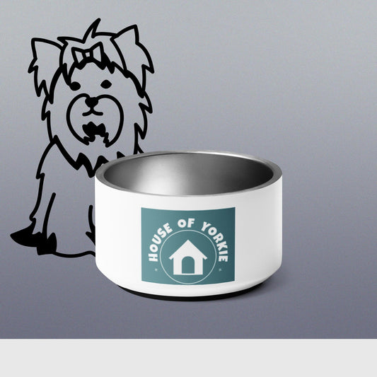 House of Yorkie Pet Water Food Bowl - House of Yorkie