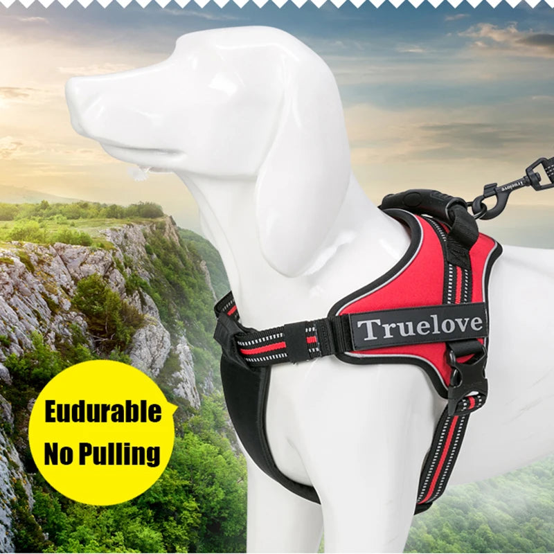 Truelove Dog Harness No-Pull Reflective Stitching