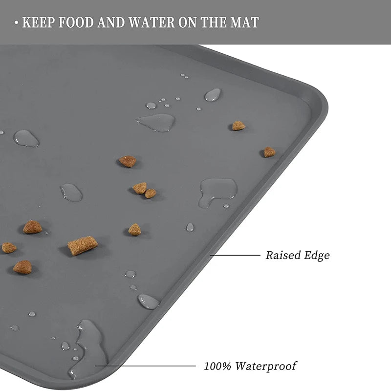 Silicone Dog food Water Mat Placemat for Dog