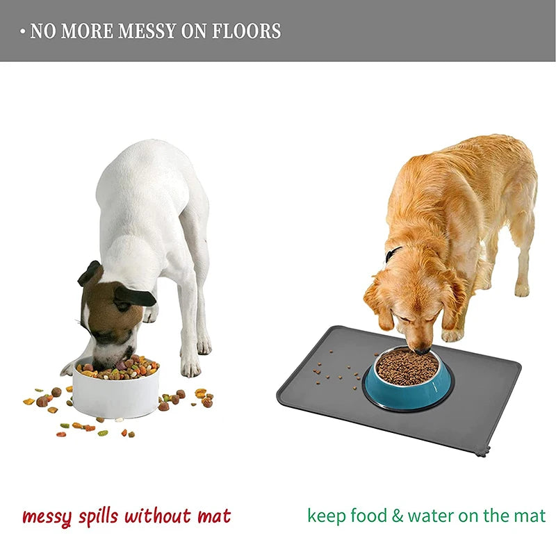 Silicone Dog food Water Mat Placemat for Dog