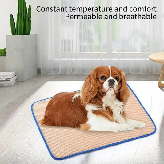 Pet Dog Cooling Mat  - Crate pad - Breathable - Machine Washable