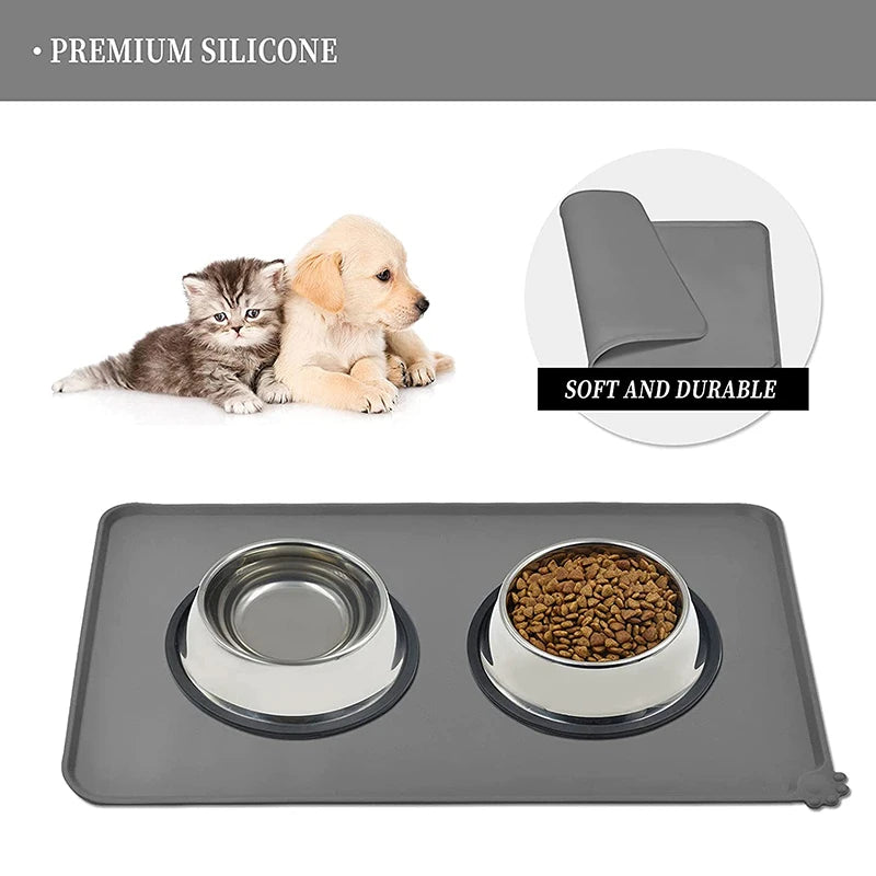 Silicone Dog food Water Mat Placemat for Dog