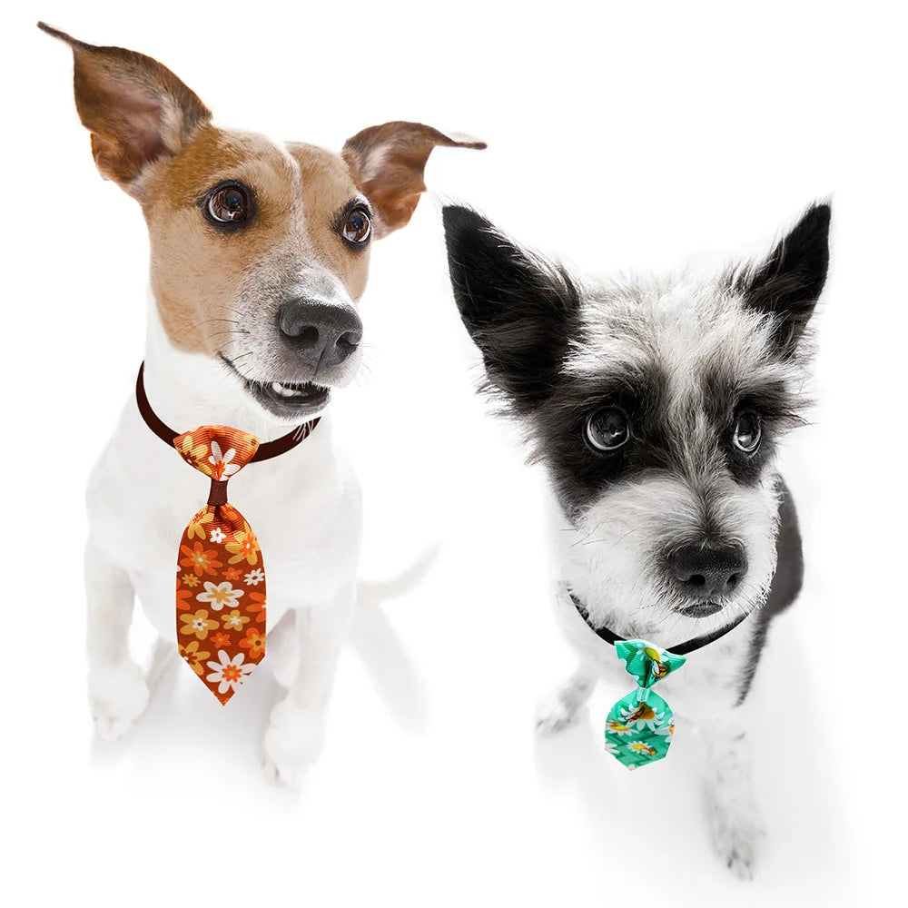 10-pack Adjustable Pet Neckties